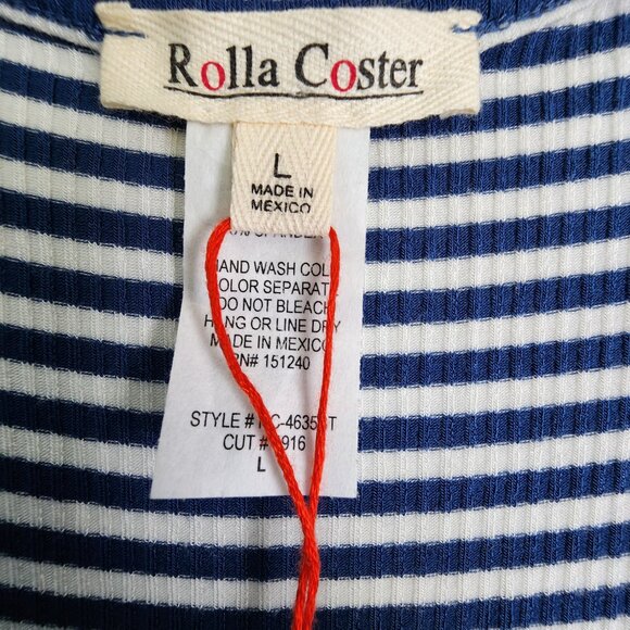 Rolla Coaster Navy & White Dress - Picture 2 of 3